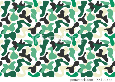 Military green camouflage pattern 55109578