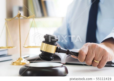 justice lawyer / judge gavel working with legal justice lawyer / judge gavel working with legal 55111419
