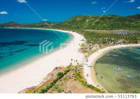 Nacpan beach in Philippines Nacpan beach in Philippines 55113763