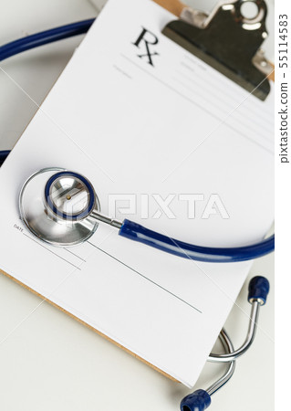 Empty medical form ready to be used. 55114583