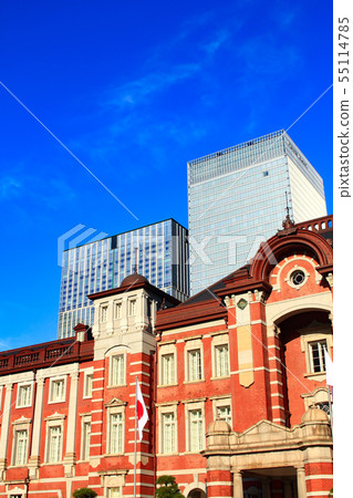 Tokyo cityscape Tokyo station 55114785