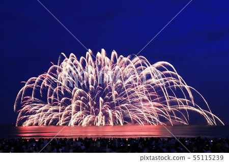Kamakura fireworks display 2019 star mine 55115239