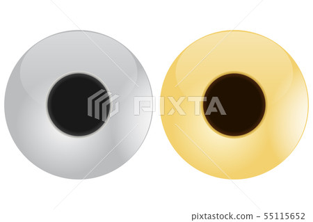 Rivets. Silver and golden elements Rivets. Silver and golden elements 55115652