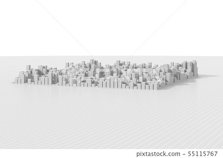 城市規劃，網格上方的城市形象 55115767