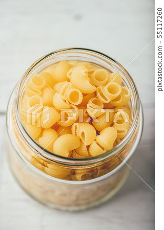 Italian pipe rigate pasta in a jar Italian pipe rigate pasta in a jar 55117260