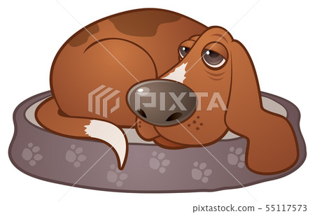 Sleepy Hound Dog Sleepy Hound Dog 55117573