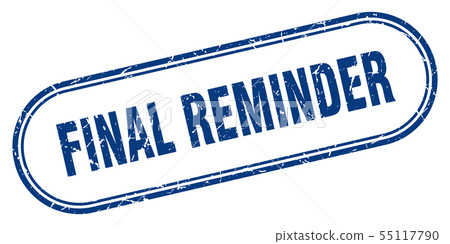 final reminder 55117790