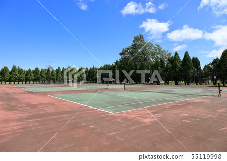 網球場四邊，Tsurunuma公園 55119998