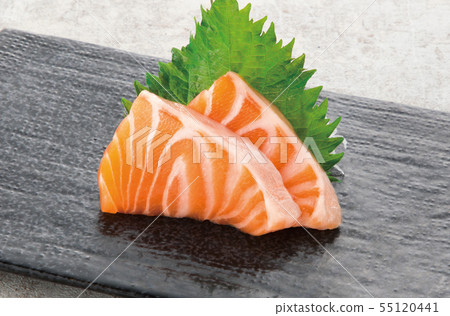 Salmon sashimi Salmon sashimi 55120441