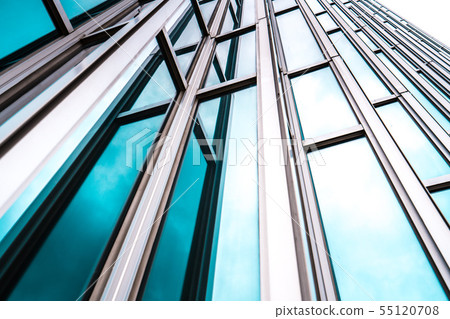 Architecture details Modern Building Glass facade 55120708