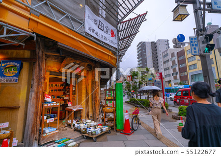 Tokyo cityscape in Japan 55122677