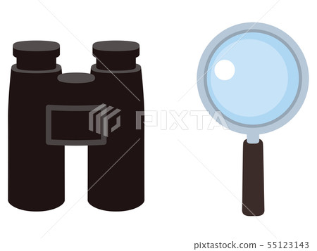 雙筒望遠鏡和放大鏡 雙筒望遠鏡和放大鏡 55123143