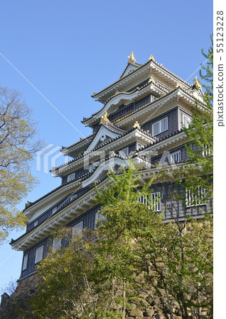 Reconstruction of Okayama castle Tenshi (Okayama city Okayama city Kita-ku) 55123228