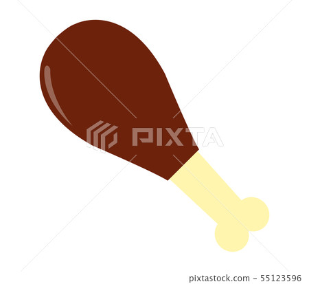 chicken thigh icon chicken thigh icon 55123596