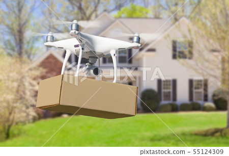 Unmanned Aircraft System (UAV) Quadcopter Drone 55124309