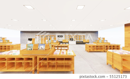 書店CG Real 7明亮無人 書店CG Real 7明亮無人 55125173