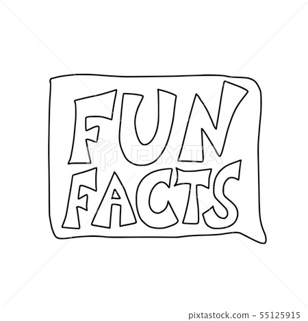 Quote about facts set. Vector stylized text. Quote about facts set. Vector stylized text. 55125915
