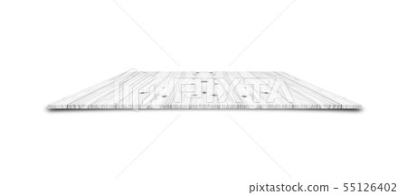 Wooden countertops on a white background Wooden countertops on a white background 55126402