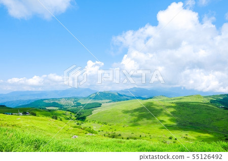 Landscape of Kurumayama plateau (summer) 55126492