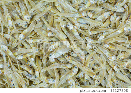 Small dried sea fish background. Small dried sea fish background. 55127808