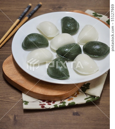 Korean traditional food Songpyeon, Hangwa Korean traditional food Songpyeon, Hangwa 55127989