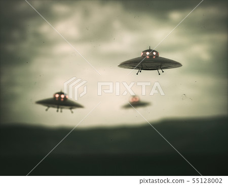 Antique Unidentified Flying Object 55128002