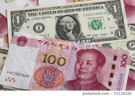US Dollar and RMB 55128285