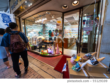 Tokyo cityscape in Japan 55129109