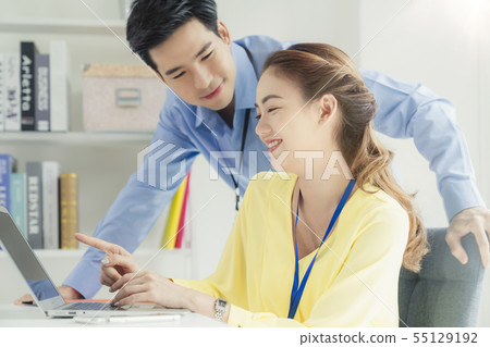 Business team success Business team success 55129192