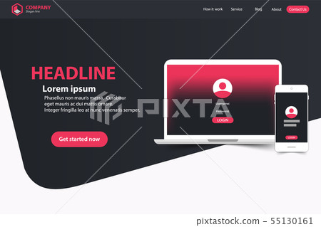 Website Landing Page Design Web Analytics Website Website Landing Page Design Web Analytics Website 55130161