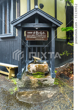 Myoyu Onsen Kuju的著名噴泉 55130912