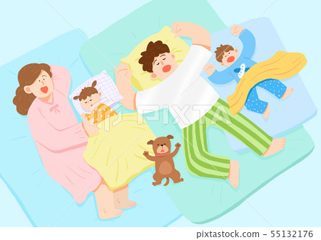 illustration of happy family having good time together 002 illustration of happy family having good time together 002 55132176