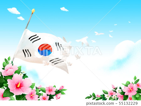 illustration of the Memorial Day of Korea 007 55132229
