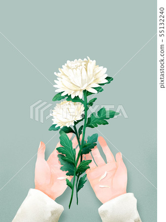 illustration of the Memorial Day of Korea 002 illustration of the Memorial Day of Korea 002 55132240