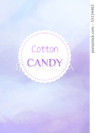 Fluffy Candyfloss of Purple Color, Cotton Candy Fluffy Candyfloss of Purple Color, Cotton Candy 55134463