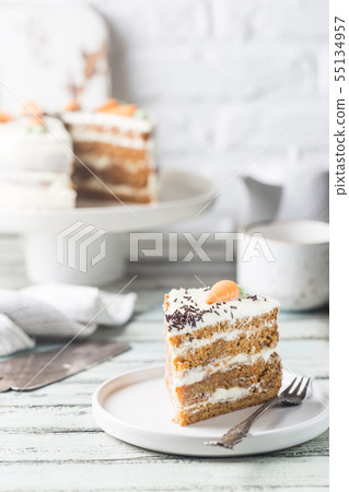 Homemade carrot cake Homemade carrot cake 55134957