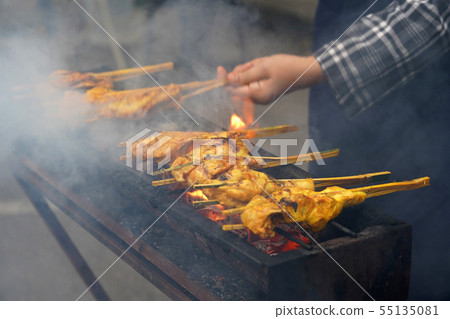 Grilled chicken Ayam Percik Grilled chicken Ayam Percik 55135081