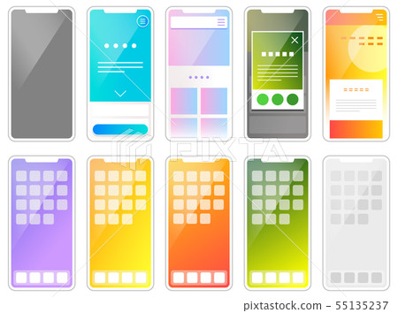 最新型iphone,網站顯示和主屏幕 最新型iphone,網站顯示和主屏幕 55135237