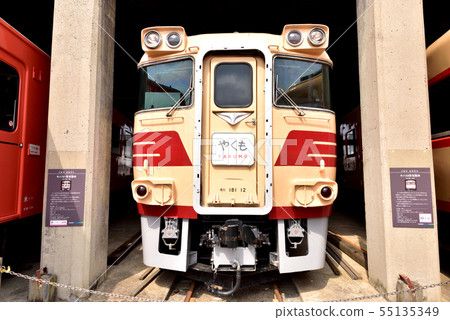 Tsuyama Manabino Railway Hall Former Tsuyama Fan Type Engine Garage Modernization Industrial Heritage Railway Memorial Tsuyama City Okayama Prefecture 55135349