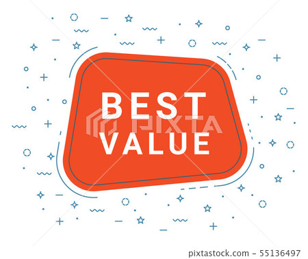 Best Value Speech Bubble Banner Sign, Design Template. Business Label Promo Offer. Best Value Speech Bubble Banner Sign, Design Template. Business Label Promo Offer. 55136497