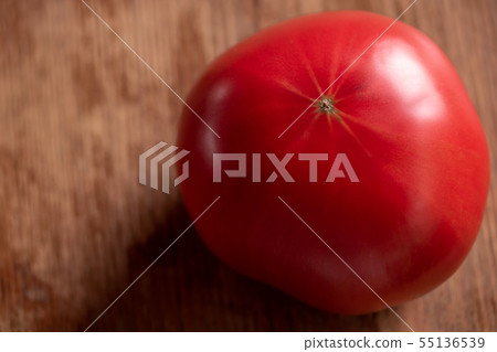 A tomato with a star mark 55136539