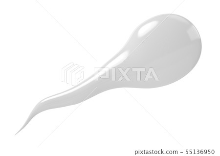 white cosmetic cream white cosmetic cream 55136950