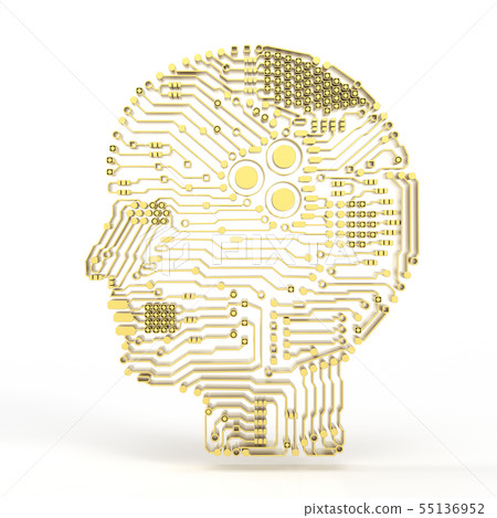 artificial intelligence brain artificial intelligence brain 55136952