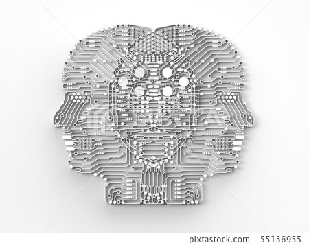 artificial intelligence brain artificial intelligence brain 55136955