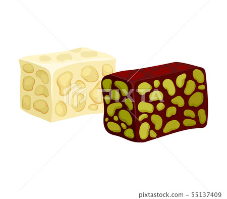 Eastern halva. Vector illustration on white background. 55137409