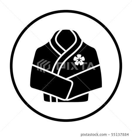 Spa Bathrobe Icon 55137884