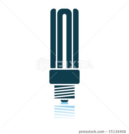 Energy Saving Light Bulb Icon Energy Saving Light Bulb Icon 55138408