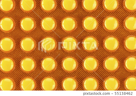pills in a blister as a background 55138462