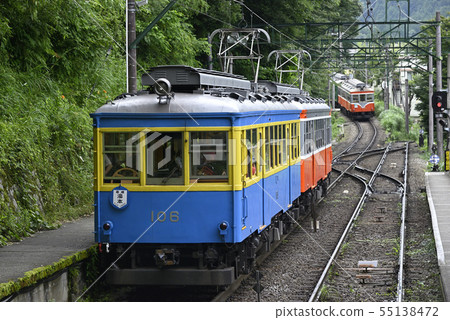 Hakone Tozan Railway 【2019】 100 【Kanagawa Prefecture】 Switchback Hakone Tozan Railway 【2019】 100 【Kanagawa Prefecture】 Switchback 55138472