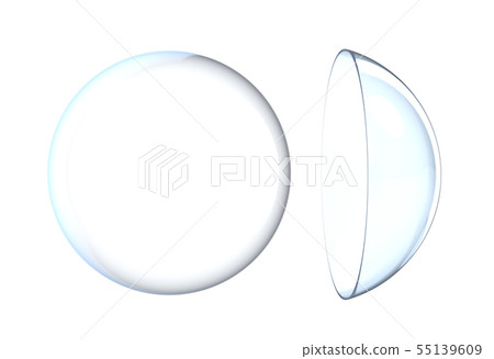 two contact lens - Stock Illustration [55139609] - PIXTA